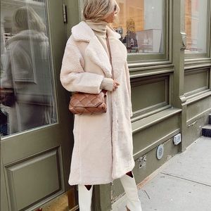 Brand new Princess Polly teddy coat